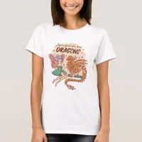 Just a Girl Who Loves Dragons Fairy T-Shirt