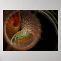 Fractal Candy Poster