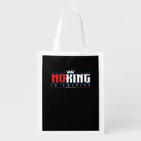 No Kings In America Since 1776 Classic Grocery Bag