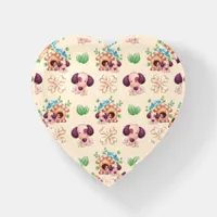 Adorable Dog Pattern  Paperweight