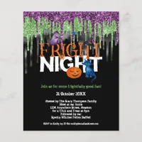 PAPER | Fright Night Glitter Drip Halloween Party 