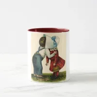 Vintage First Kiss Mug