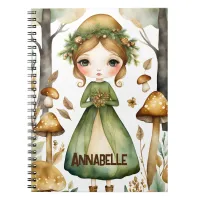 Woodland Fairy Spiral Photo Notebook