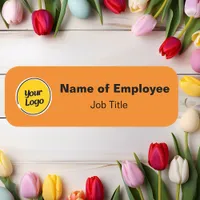 Multi Color Employee Magnetic Or Safety Pin Name Tag