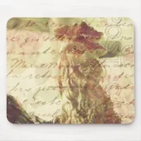 Vintage Chicken Mouse Pad