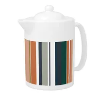 Modern New Season Stripes Teapot