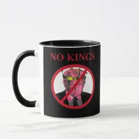 No Kings Anti Creative Graphic Style Mug