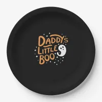 Daddy’s Little Boo, Happy Halloween Paper Plates