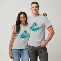 Sea Lion Tropical Seal Under the Sea Ocean Surfer T-Shirt