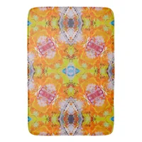 Bold Colorful Abstract Bath Mat