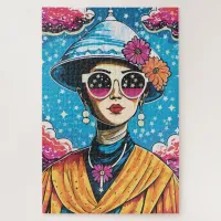 Powerful Elegant Woman Jigsaw Puzzle