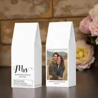 Elegant Mrs. Personalized Wedding Roasted Coffee