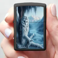 Ural Owl Spirit of the Winter Woods Zippo Lighter