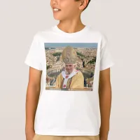 Pope Benedict XVI with the Vatican City T-Shirt