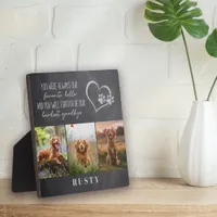 Favorite Hello Hardest Goodbye Pet Memorial  Plaque