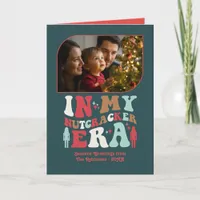Warm Hearth Fun Retro Christmas Photos Holiday Card