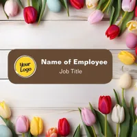 Multi Color Employee Magnetic Or Safety Pin Name Tag