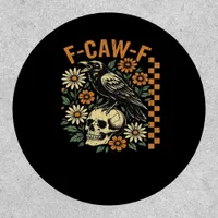 F-Caw-F Crow Vintage Graphic Patch