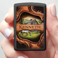 Kenneth's Country Scene Zippo Lighter