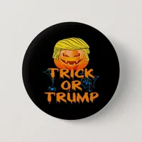 Halloween Trumpkin Classic Button