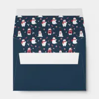 Whimsical Christmas Polar Bears ID850 Envelope