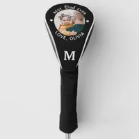 Personalized Best Dad Ever Modern Custom Photo Golf Head Cover