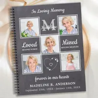 Budget In Loving Memory Rustic Funeral Guest Book