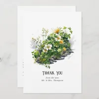 Ireland Destination Wedding Thank You Card