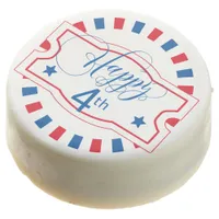 Happy 4th Stars and Stripes ID138 Chocolate Covered Oreo