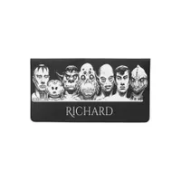 Personalized Sci-Fi Rogue's Gallery Checkbook Cover