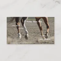 Horse Hooves in Motion Business Card