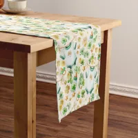 Lucky Charm Shamrock Baby Shower Table Runner