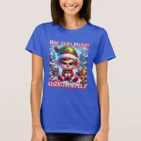 Not Very Merry Christmas Elf T-Shirt