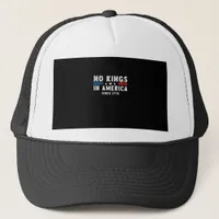 In America Presidents Are Not Kings Minimal Clean Trucker Hat