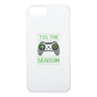 Tis The Season Video Games Christmas Xmas Gamer iPhone 8/7 Case
