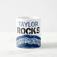 *~* Personalize NAME ROCKS Crystal Geode Agate Coffee Mug