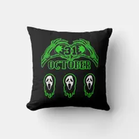 Skeleton Hands Classic Design Throw Pillow