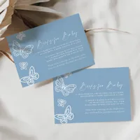  Books for Baby Card Daisy Blue