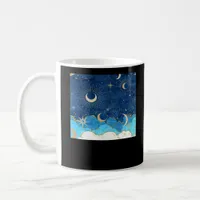 Whimsigoth Clouds Sun Moon Witchy Classic Coffee Mug