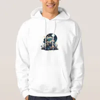 Cottagecore And Aesthetic Goblincore Mushroom Fair Hoodie