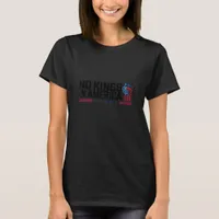 No Kings In America USA Creative Casual T-Shirt