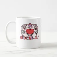 Af Skeleton Hands Valentines Day Classic Look Coffee Mug