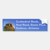 Cathedral Rock, Sedona Arizona Bumper Sticker