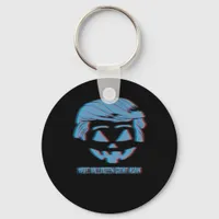 3D Trumpkin Make Halloween Great Again Keychain