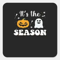 Its Spooky Season Square Sticker