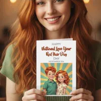 National Love Your Red Hair Day | November 5th Card