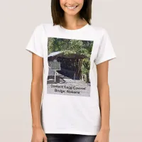 Clarkson Covered Bridge Alabama  T-Shirt