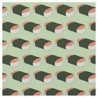 Hawaiian Musubi Sushi Food Pattern Fabric