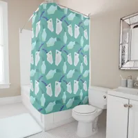 Beautiful Plants in Pots Shower Curtain