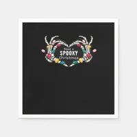 Skeleton Hand With Heart Classic Style Napkins